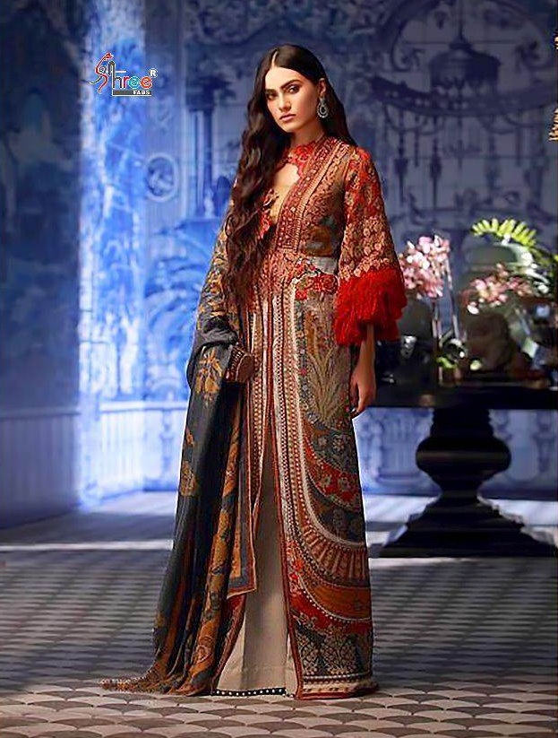 Sana Safinaz Premium Silk Designer Salwar Suits Catalouge