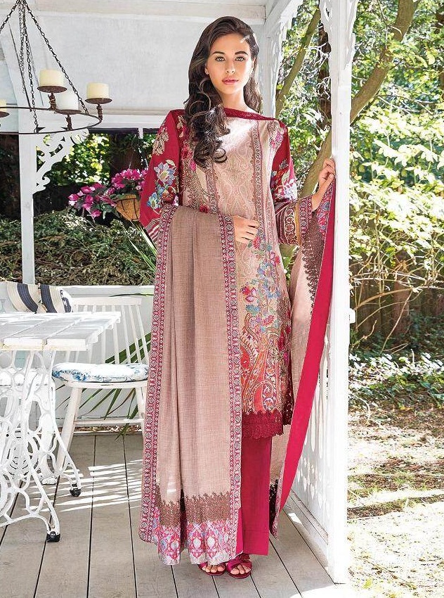 Juvi Muzlin 1 Pakistani Salwar Kameez Set