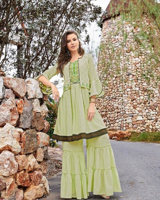 Lashkara Rangoon Rayon Kurti Catalogue