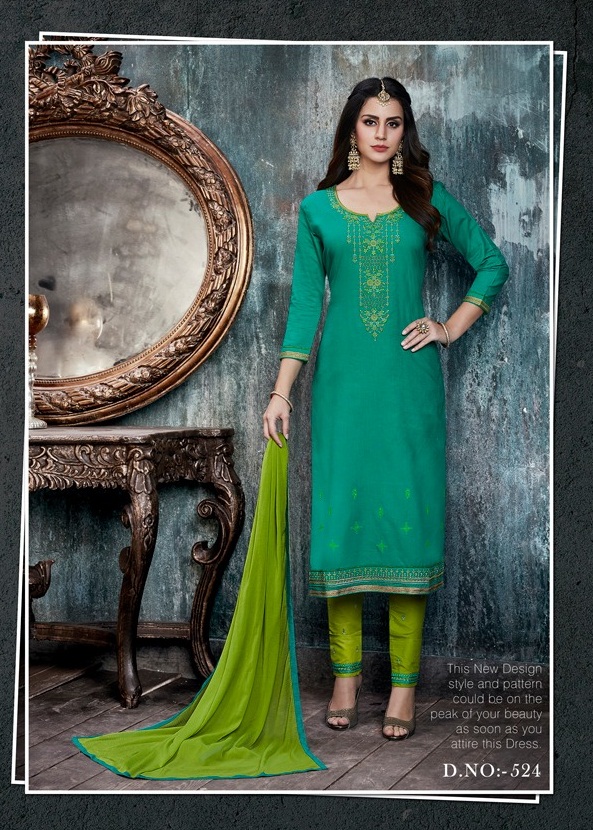 Sunshine Vol - 3 Kalarang Churidar Salwar Suit