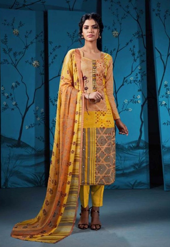 Mishkaa Sargam Cotton Dress Materials