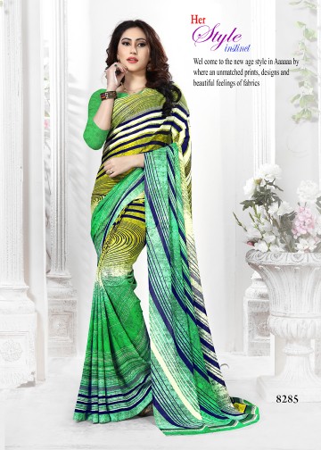 Aashwariya Vol 66 Causal Wear Sarees  Catalogue