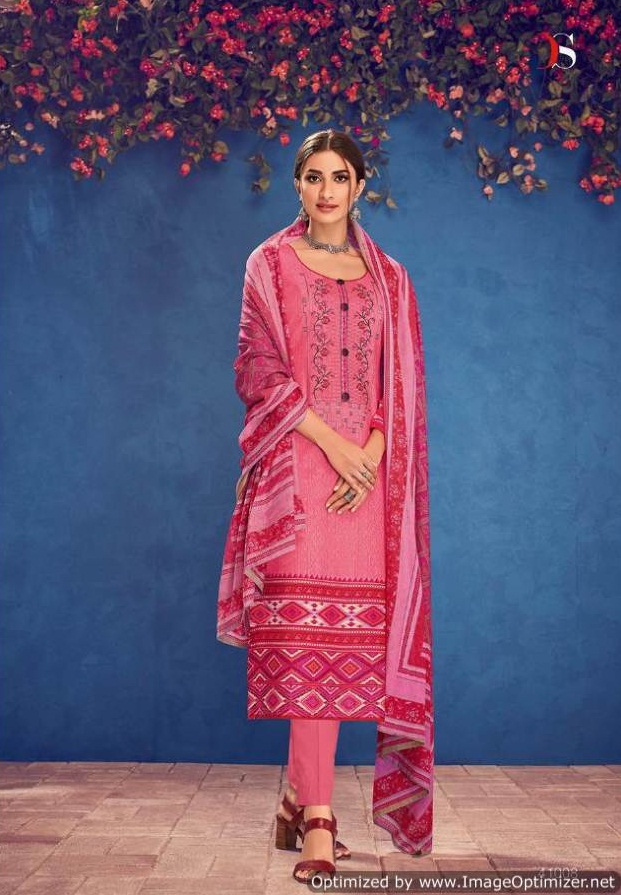 Kaash Deepsy Cotton Dress Materials Catalogue