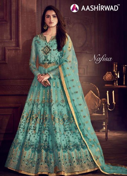 Nafisha Aashirwad Wedding Suit Catalogue