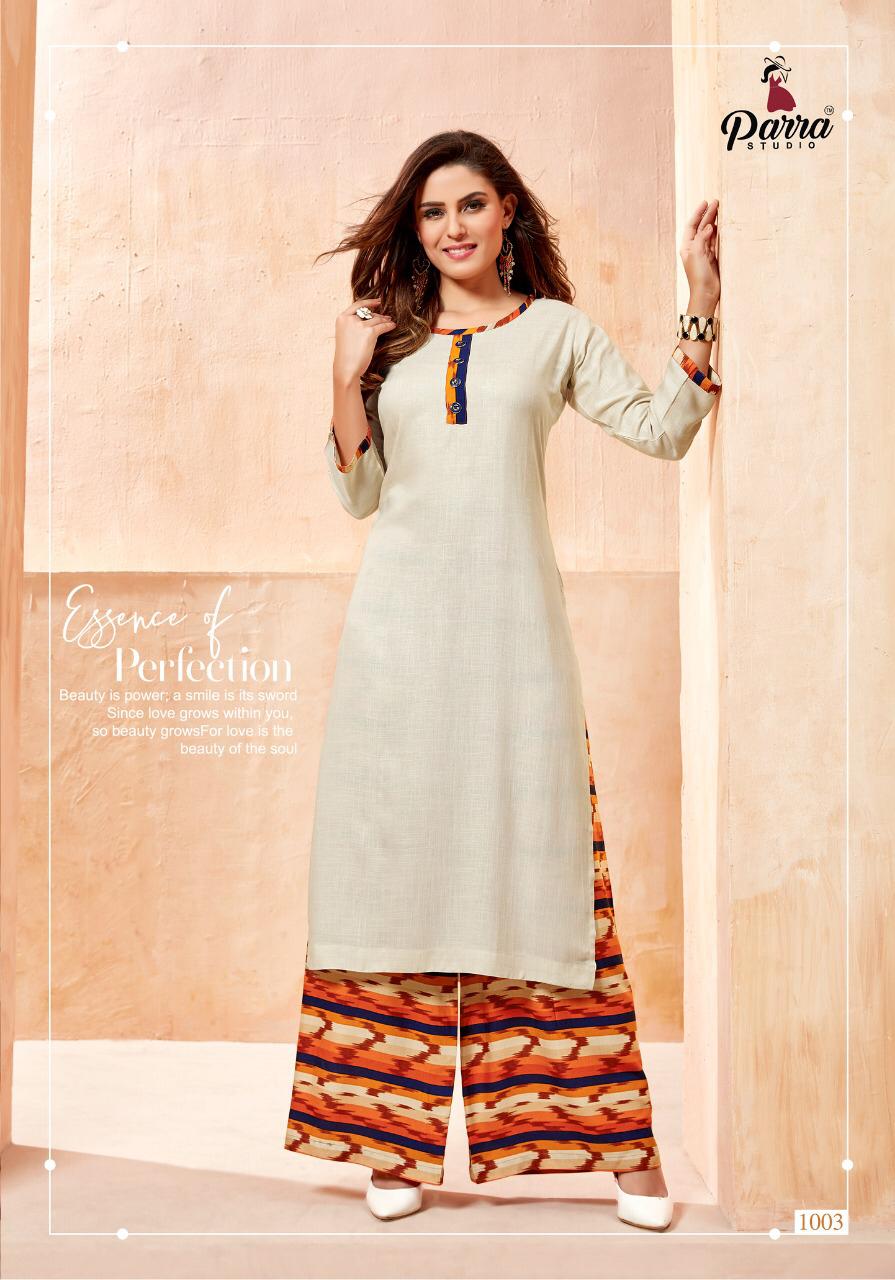 Zurri Parra Party Wear Kurti Catalogue