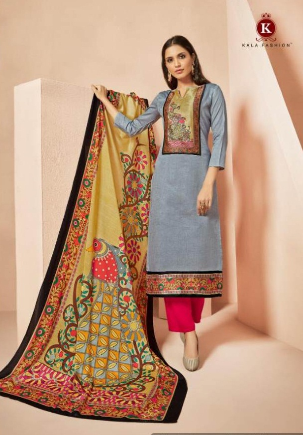 Princess Nx Kala Printed Dress Materials Catalogue