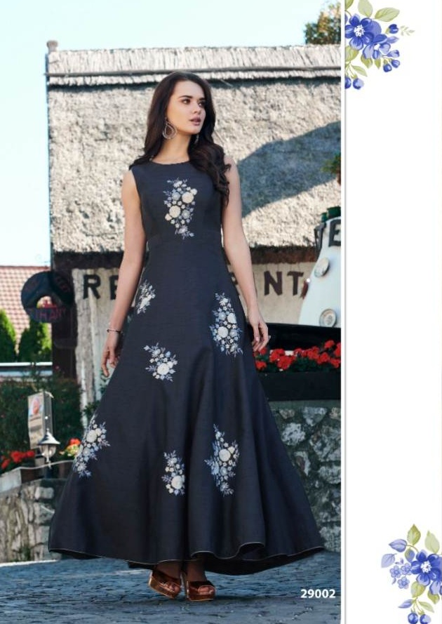 Rivaa Arihant Party Wear Long Gown Catalogue