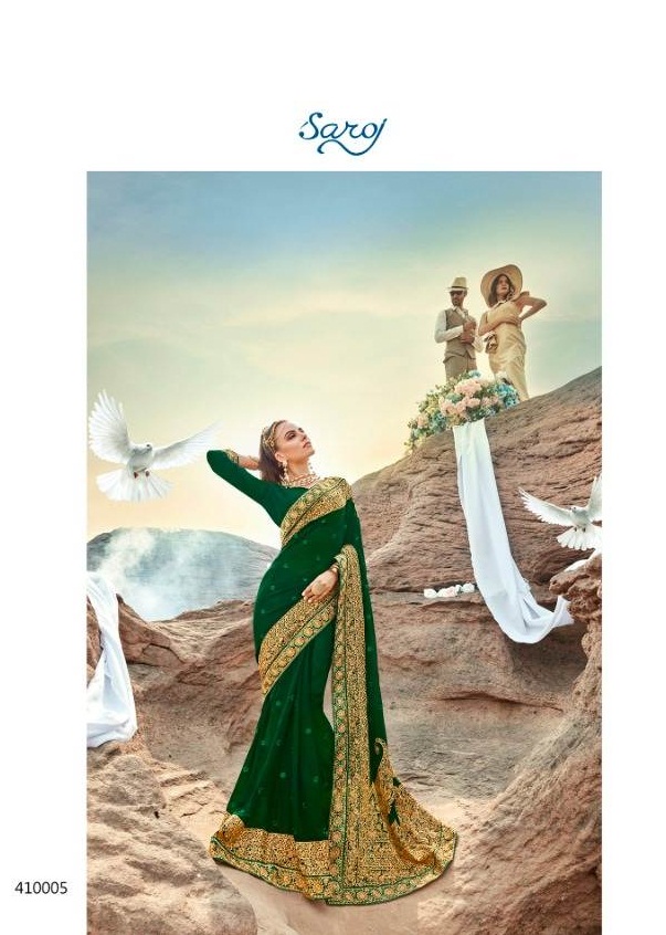 Shubharambh Saroj Designer Sarees Catalogue