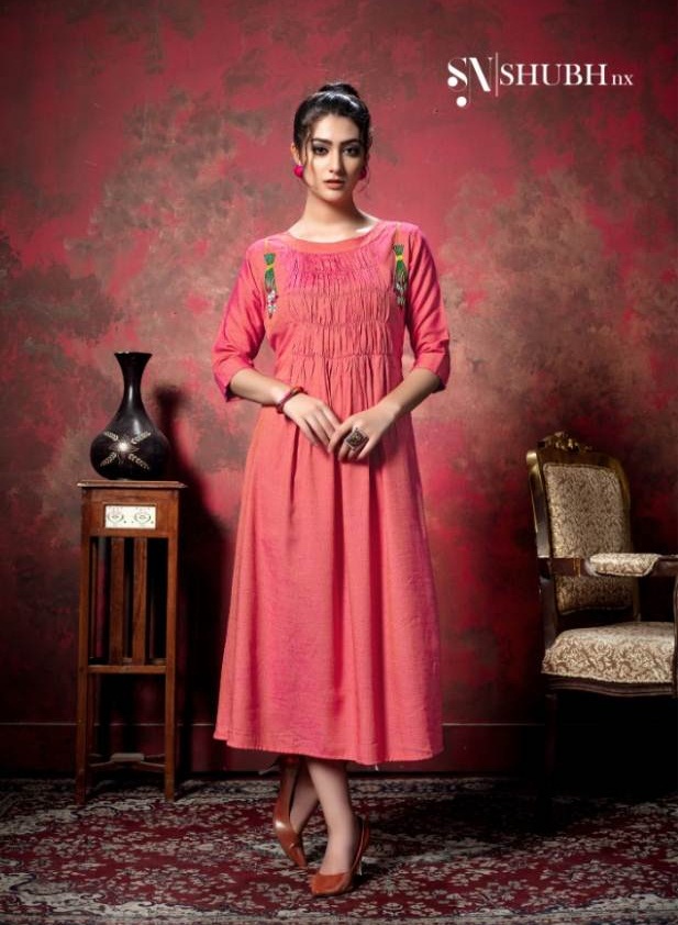 Aazeen Shubh Designer Kurti Catalogue