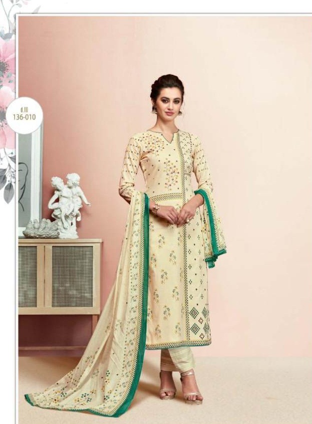 Harlet Sargam Designer Dress Materials Catalogue