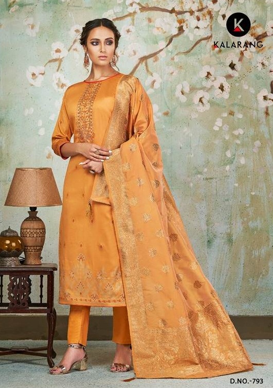 Heer Kalarang Cotton Dress Materials Catalogue