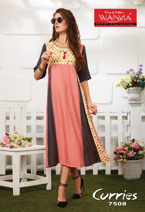 Curries Causal Wear Kurti Catalogue