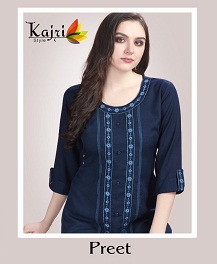 Preet Kajri Western Wear Top Catalogue