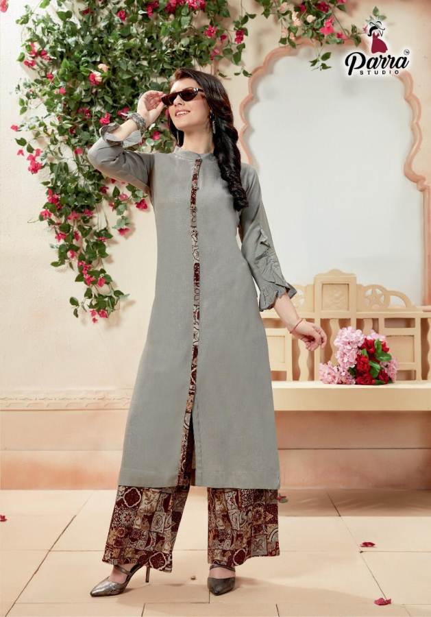 Zurri 2 Parra Kurti With Palazzo Catalogue