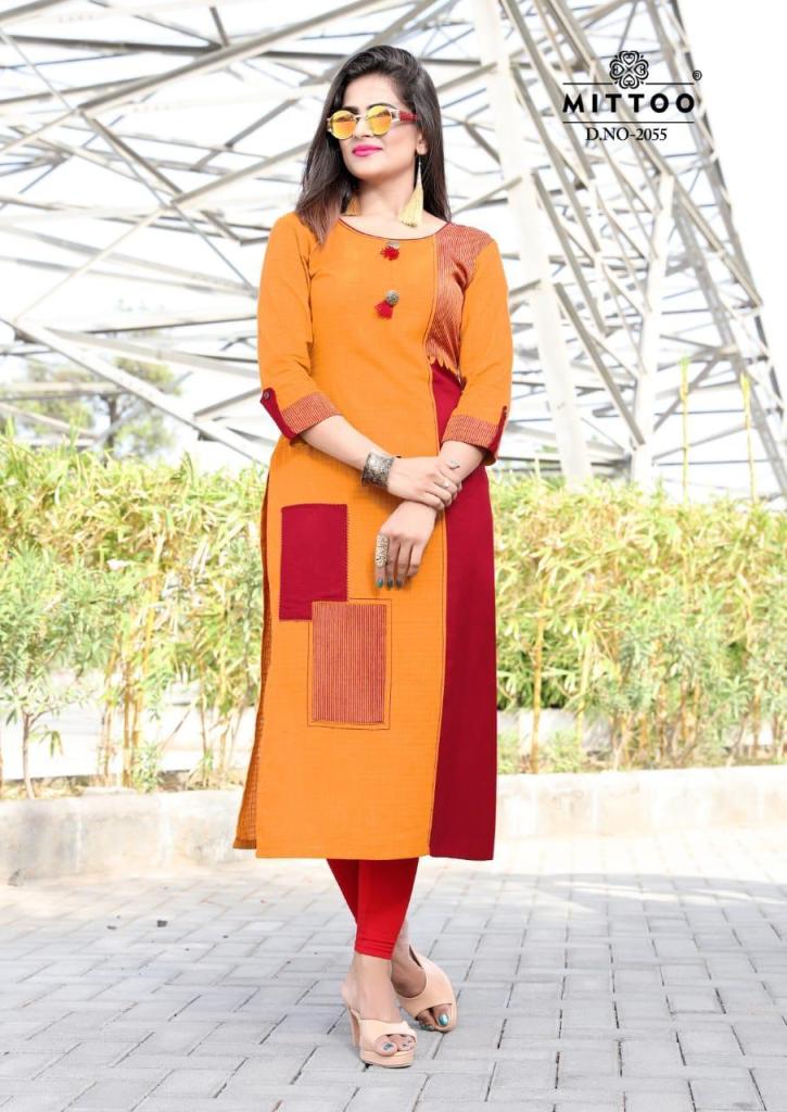 Priyal Vol 7 Mittoo Causal Wear Kurti Catalogue