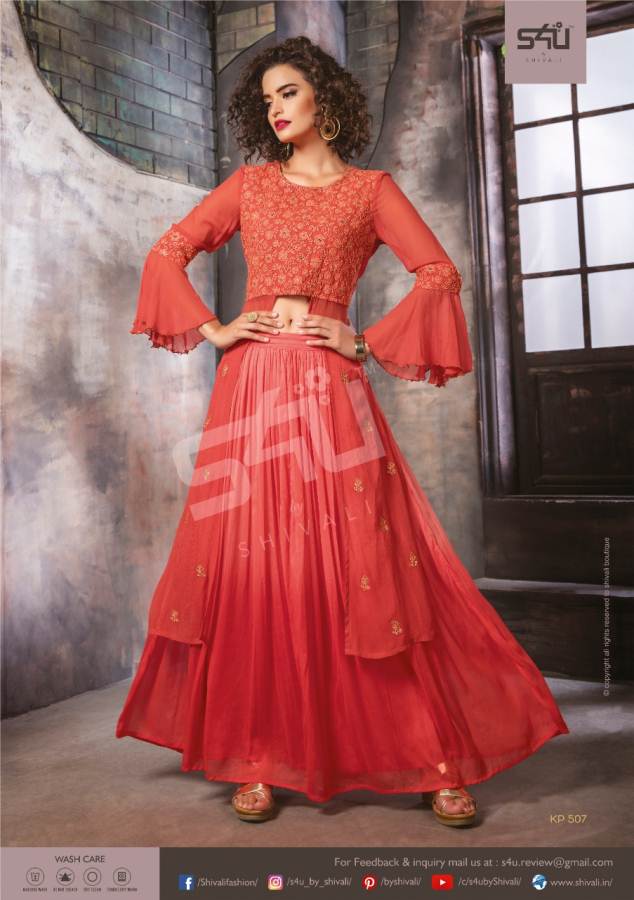 Kitty Party 5 S4u Party Wear Kurti Catalogue