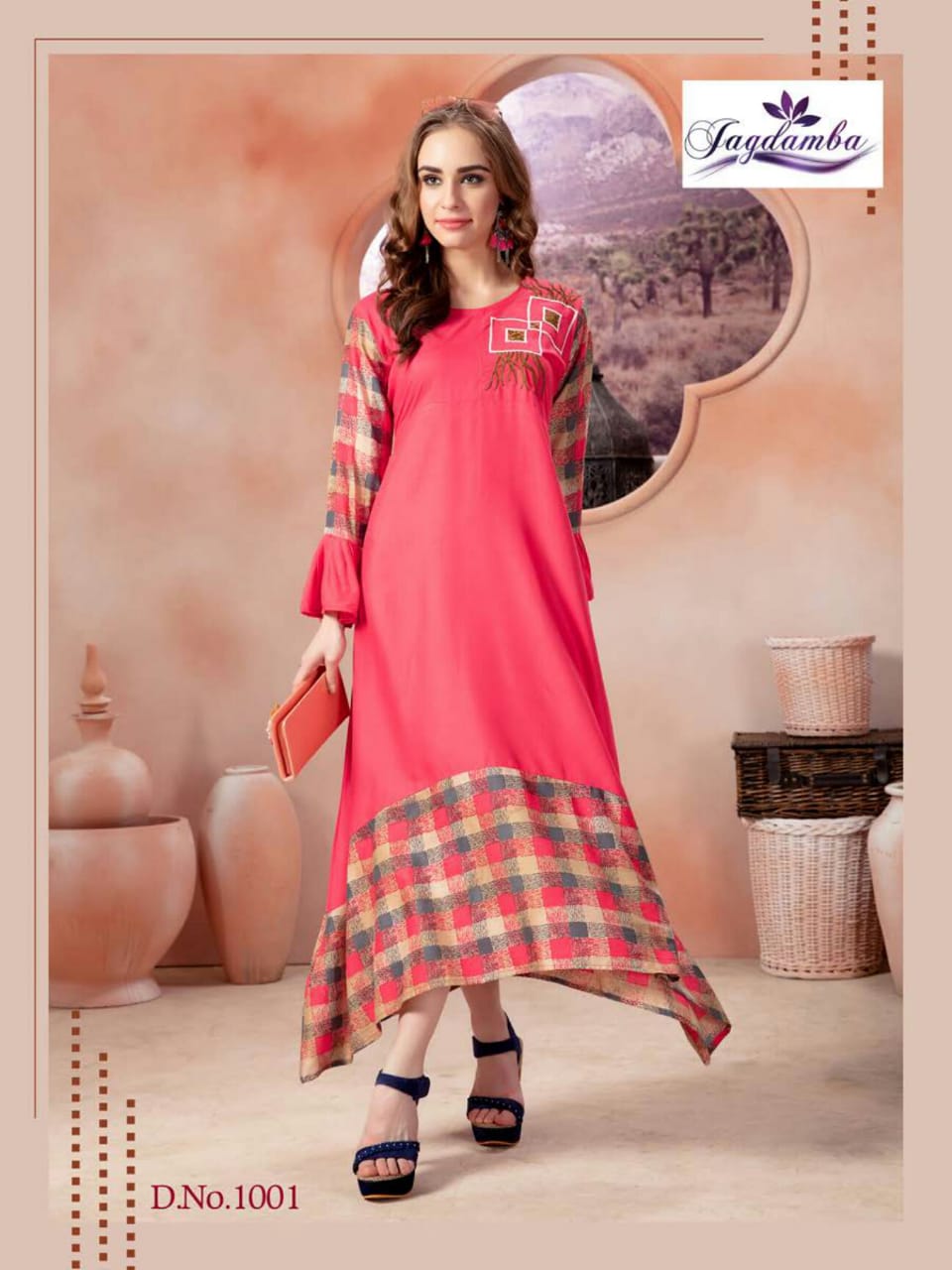 Saffronn Designer Printed Kurti Catalogue