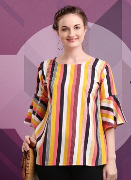 Jelite Presents Tulip Vol 2 Stylish Printed Western Ladies Top Collection