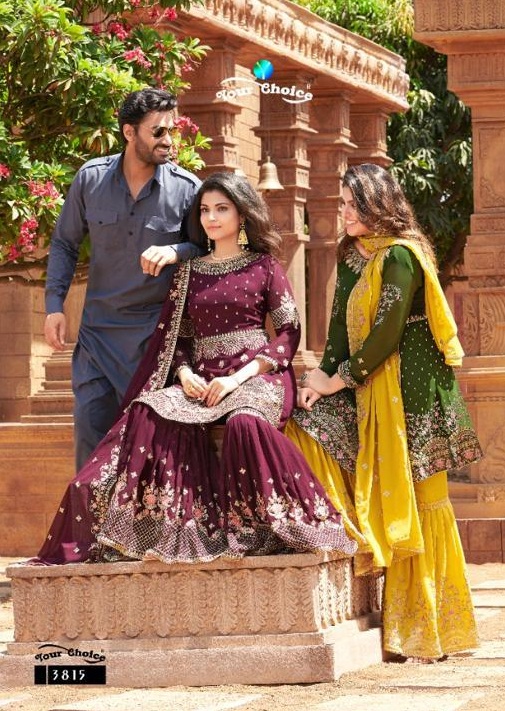 Your Choice Zyraa Georgette Festive Wear Salwar Kameez Catalog