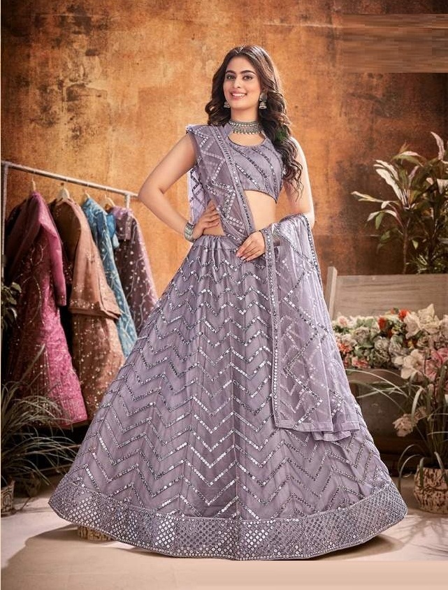 Fc Niva 1081 Grey  Buy Womens Lehenga Choli Online At Best Prices