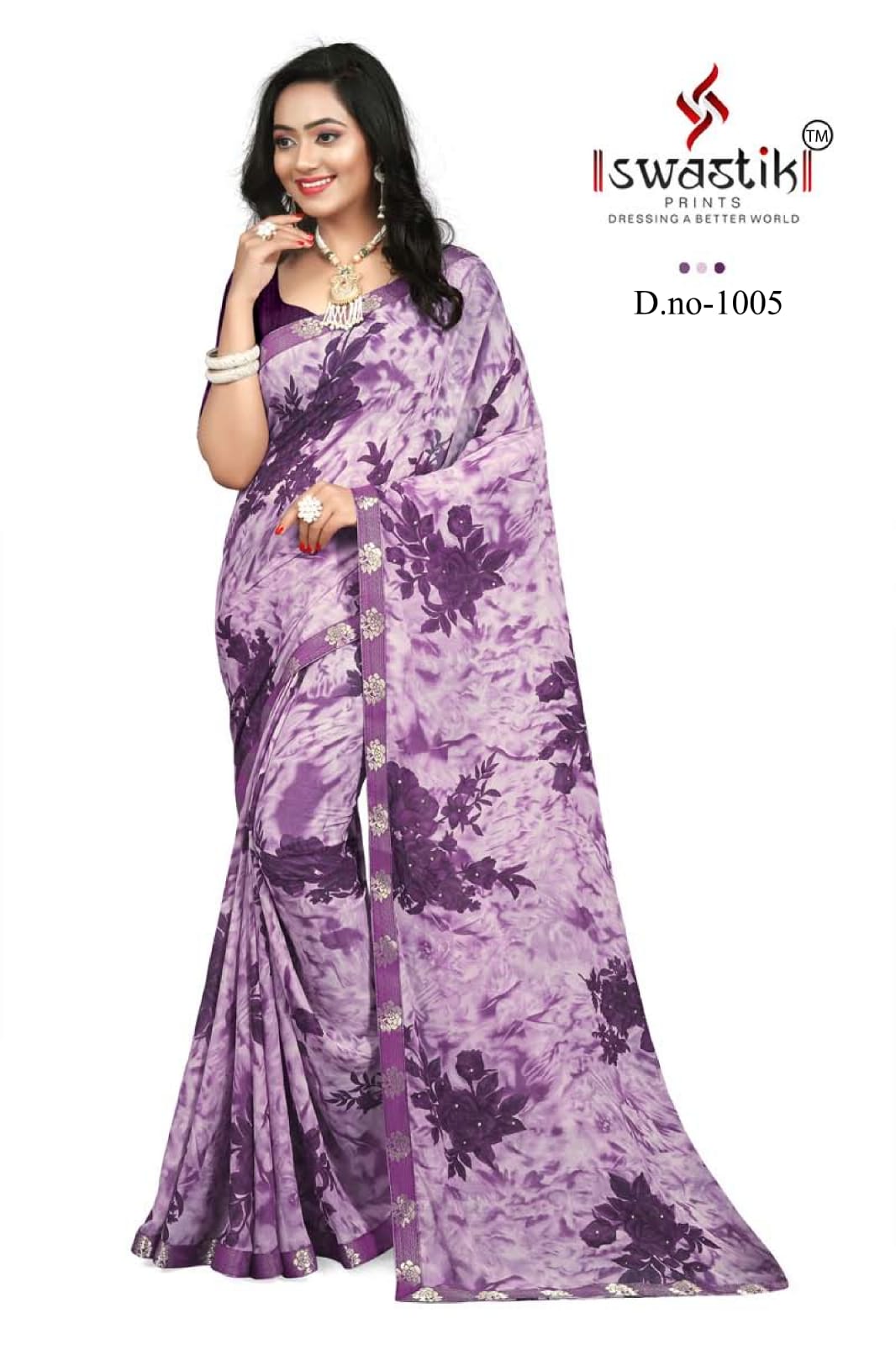 Swastik Bandhan Vol 1  Casual Wear Printed Sarees Catalog
