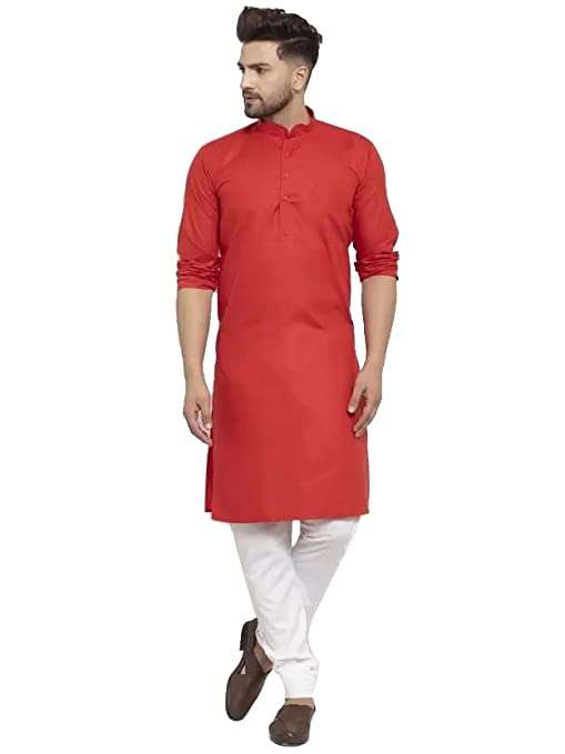 Red Mens Kurta Wholesale catalog