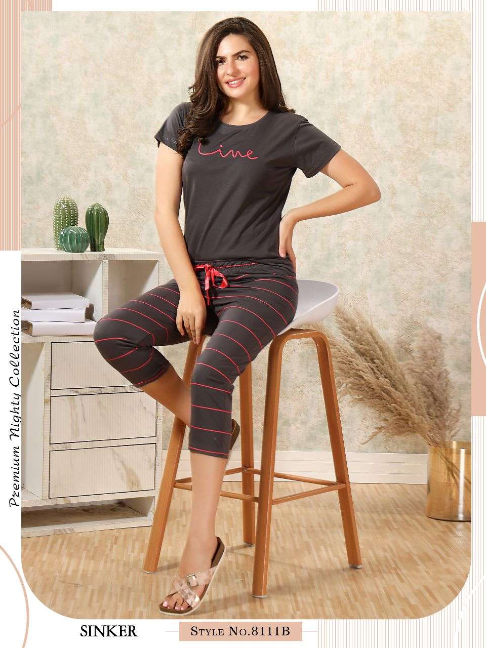Capry sinker hosiery vol-5 Night Suites Wholesale catalog