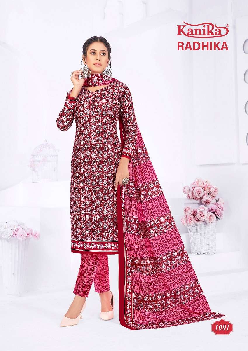 Kanika Radhika Vol – 1 – kurti pant with Dupatta Wholesale catalog