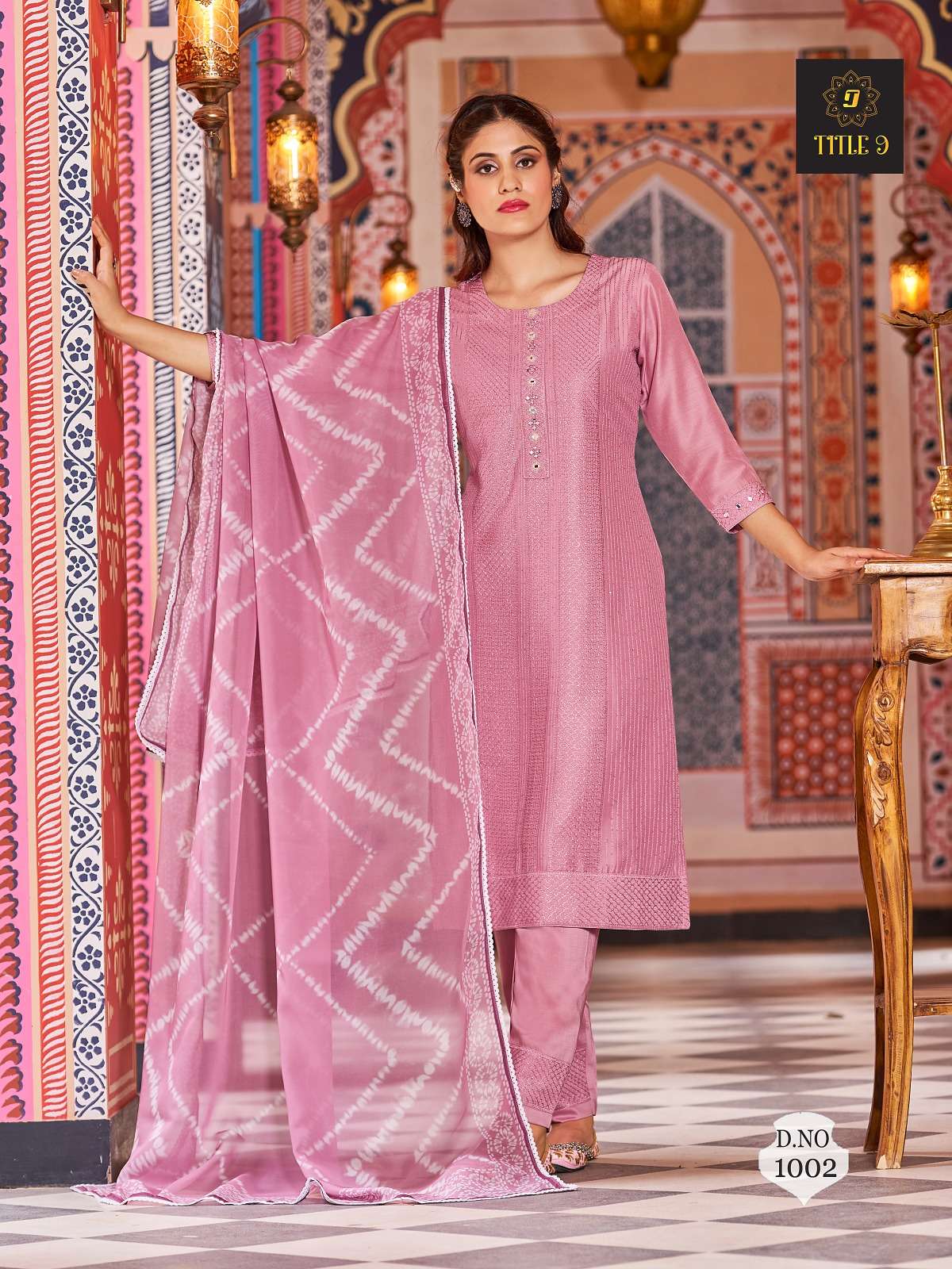 INAYA Rasian Silk Kurti with Pants & Dupatta Wholesale catalog