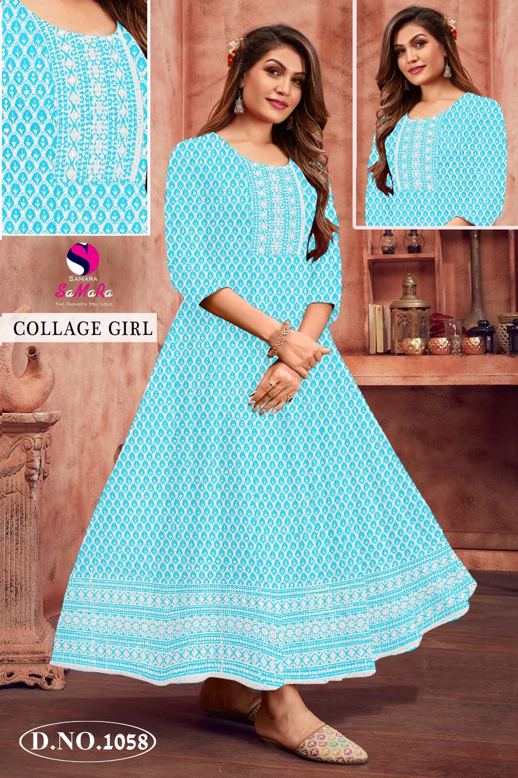 SaMaRa vol - 6 COLLEGE GIRL Kurti Wholesale catalog