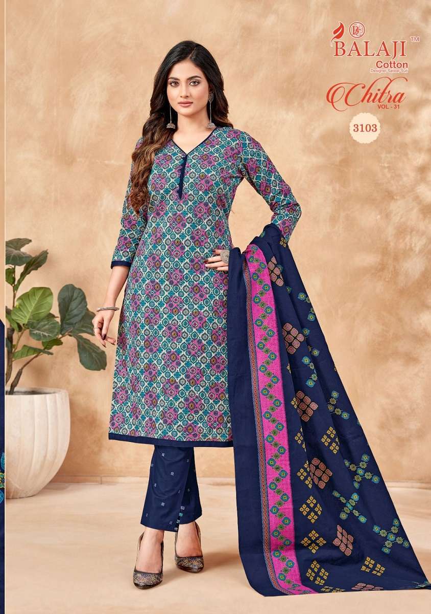 Balaji Chitra Vol-31- Dress Material - Wholesale Catalog