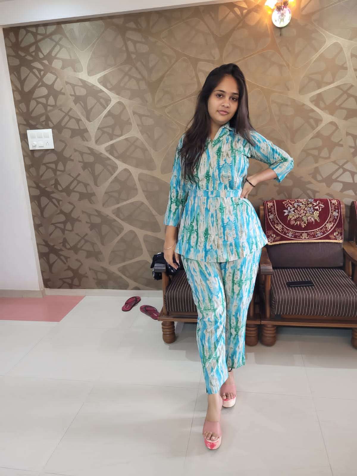 DeepAnushka CO-ORED SETS Rayon MODAL SILK Kurti Wholesale catalog
