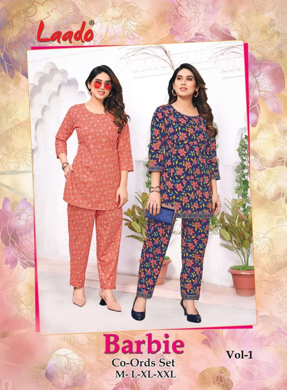 Laado Barbie Vol-1 – Co-Ord Set - Wholesale Catalog