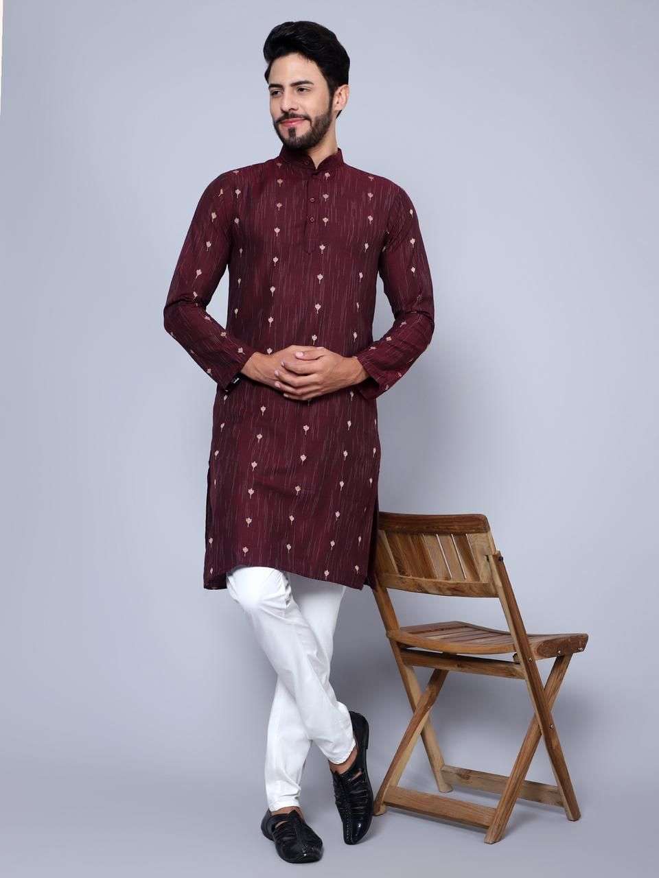 METRO vol-3 SOFT COTTON BOOTI LINEN SLUB Kurta Wholesale catalog