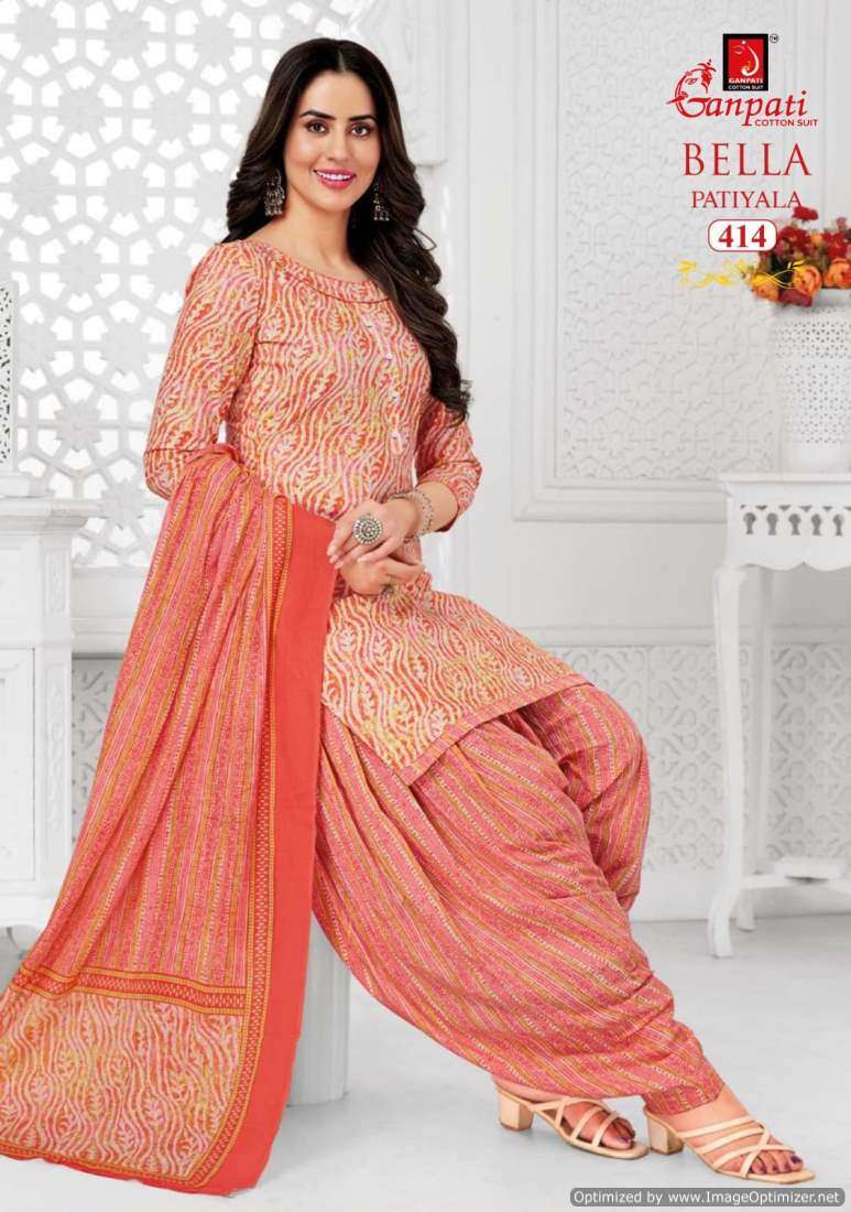 Ganpati Bella Patiyala Vol-4 – Dress Material - Wholesale Catalog