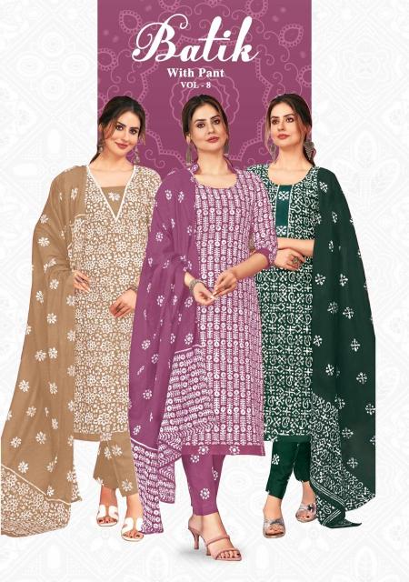 Ganpati Batik Pant Vol-8 – Dress Material - Wholesale Catalog