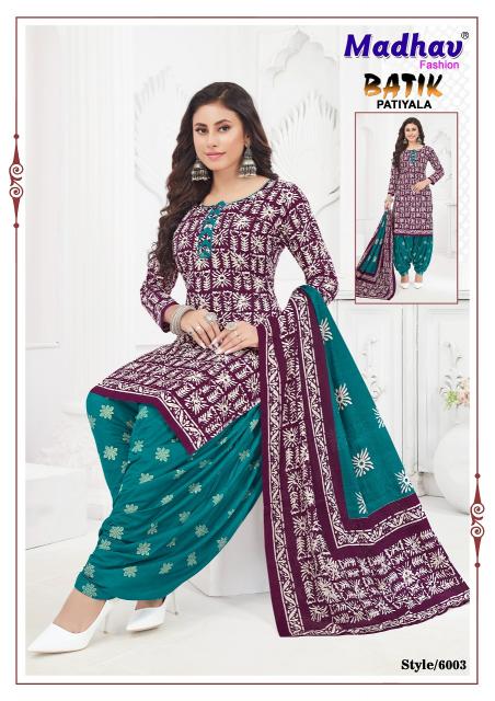 Madhav Batik Patiyala Vol-06 - Dress Material - Wholesale Catalog