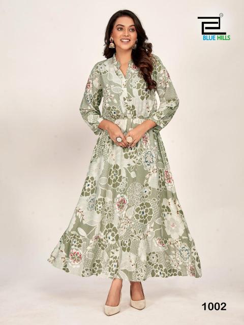 Blue Hills Florida Catalog maxi kurtis online india shopping