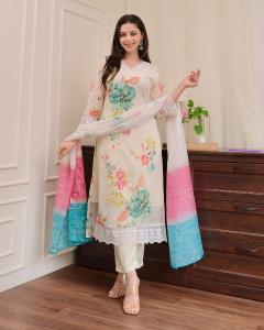 Felocity Madhuri 3 catalog fab india kurti chudidar dupatta