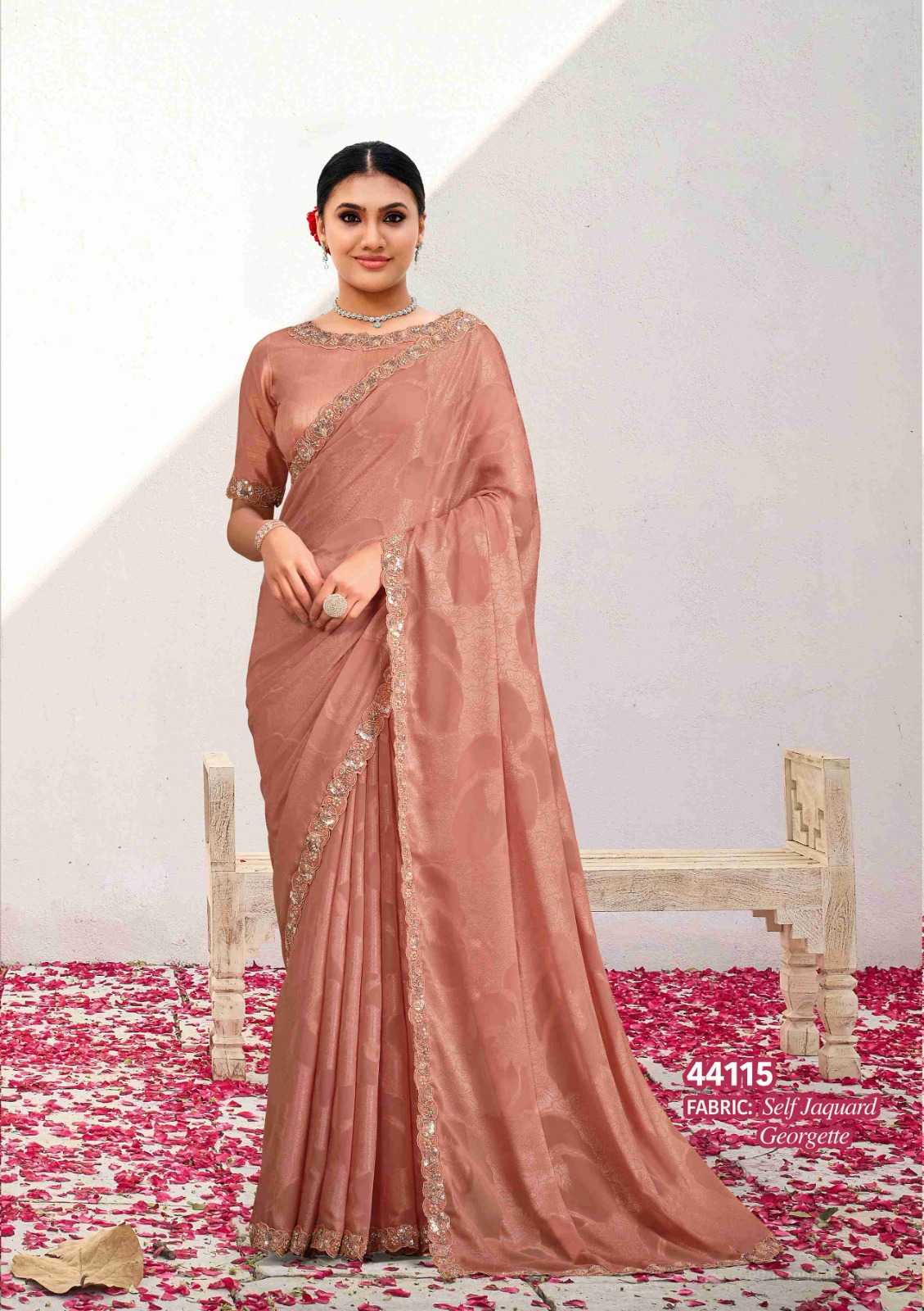 Mahotsav Norita 44100 Series Varya catalog silk sarees manufacturers in surat