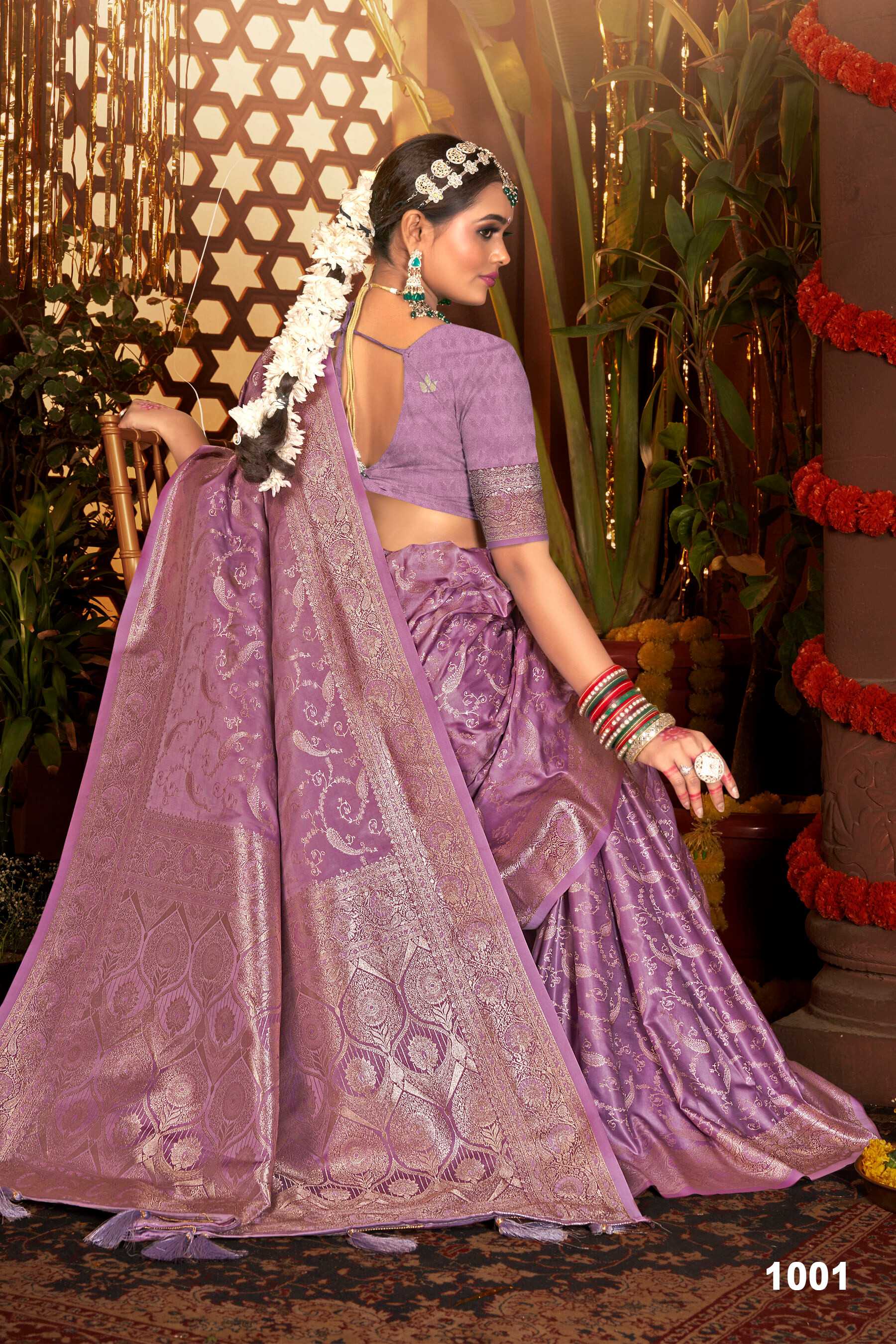 Saroj Sanwaree satin saroski vol.4 Sattin silk in surat with price wholesale