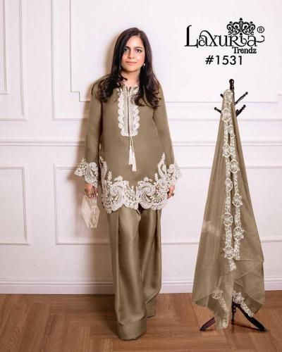 Laxuria Trendz 1531 catalog wholesale pakistani suits delhi