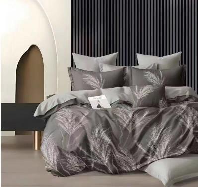 Siara 108X108(9ftX9ft) King size pure glacé cotton premium bedsheets