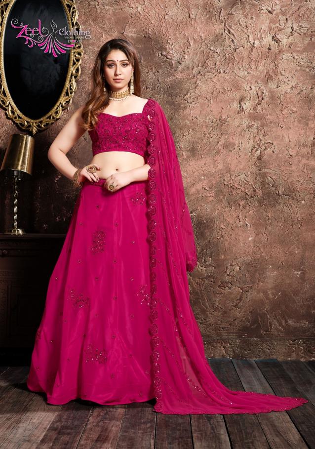 Zeel Clothing Neo Romantic Vol 1 catalog top lehenga cholis in india