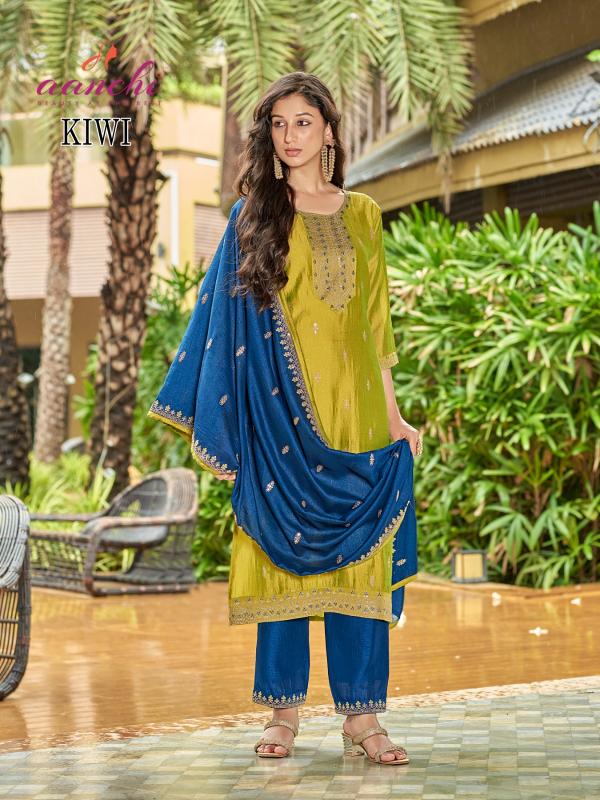 Aanchi Kiwi vol 2 catalog party wear kurtis india