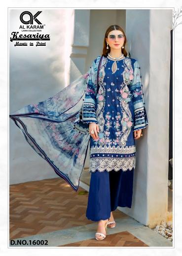 Alkaram Kesariya Vol-16 – Karachi Dress Material - Wholesale Catalog