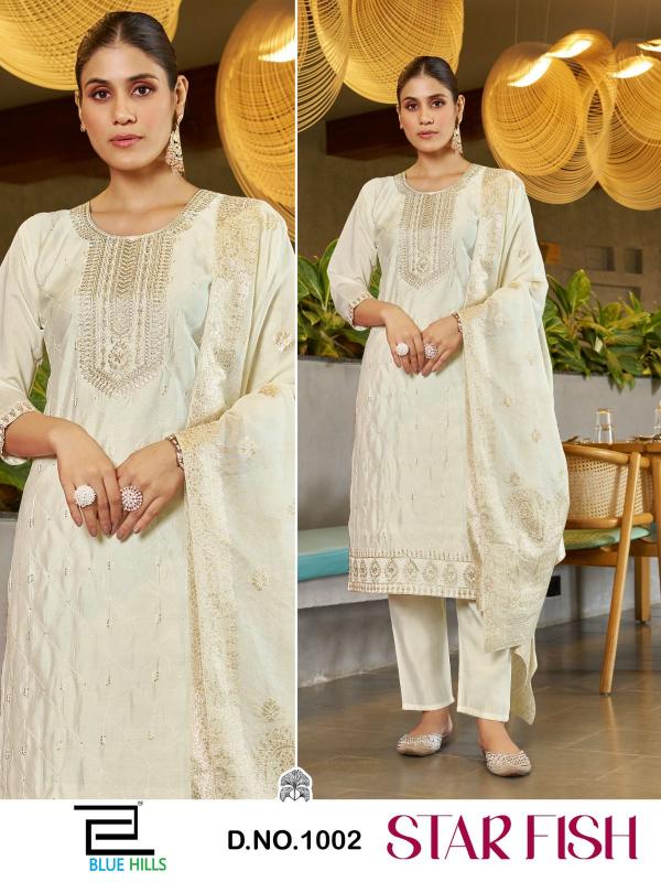 Blue Hills Star Fish catalog kurtis collections india