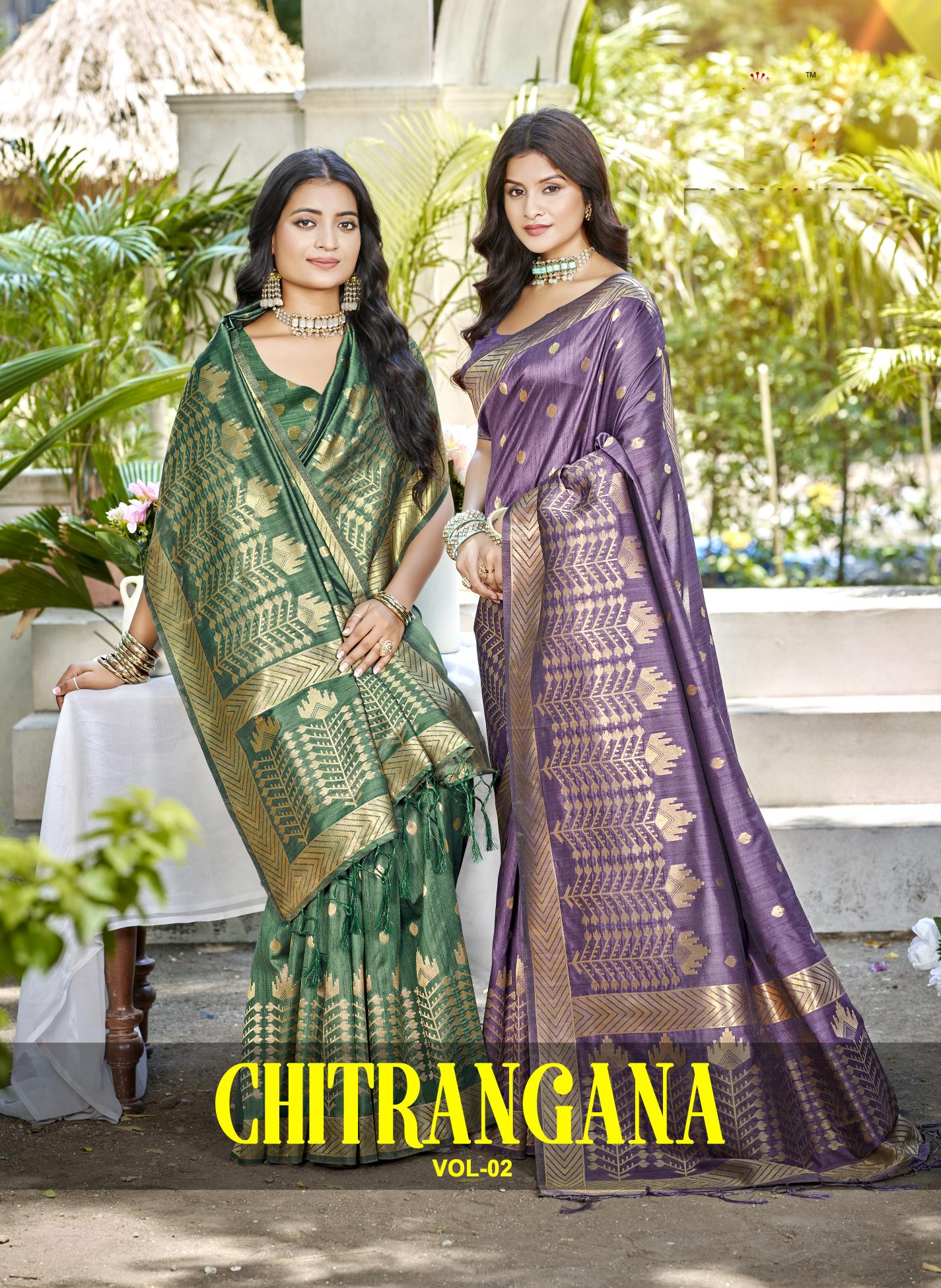 Bunawat- Chitrangana Vol-02 Assam Silk Woven Work Traditional Saree