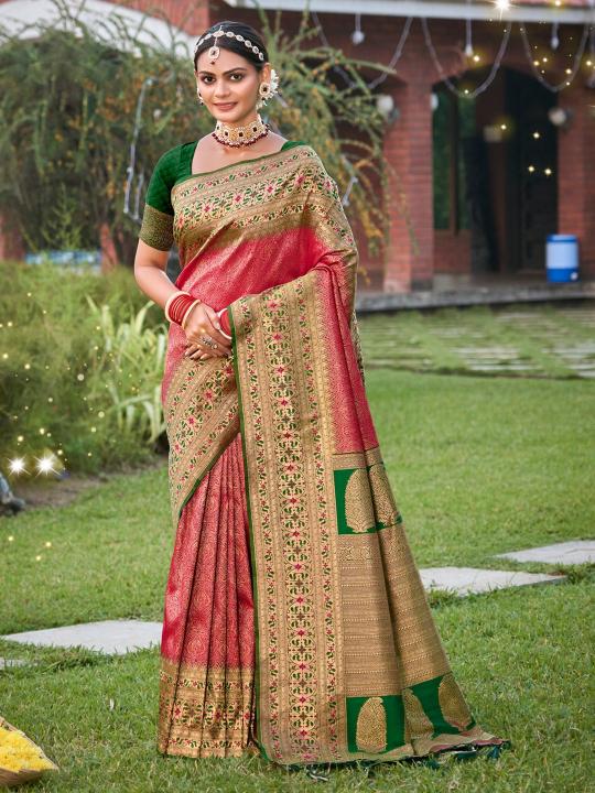 Dazira Gauri catalog banarasi silk saree in surat