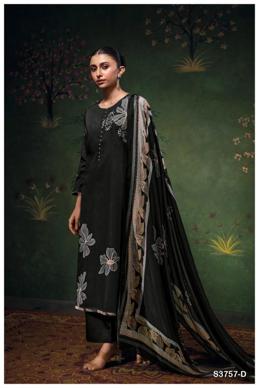 Ganga Delara 3757 catalog wholesale salwar kameez in burrabazar
